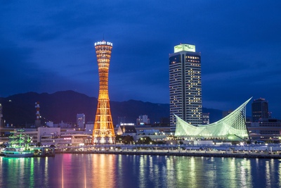 神戸ポートタワー｜リニューアルで生まれ変わった展望台と港町夜景を満喫