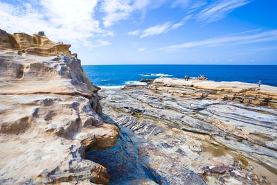 和歌山・千畳敷｜太平洋を望む巨大岩盤と夕日の絶景スポット