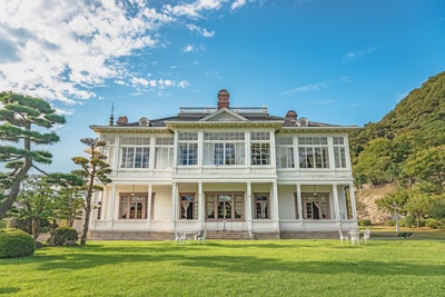 鳥取・仁風閣｜明治の洋館と庭園美を楽しむ城跡散策