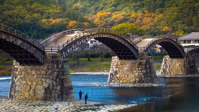 山口・錦帯橋｜日本三名橋を歩く城下町さんぽ