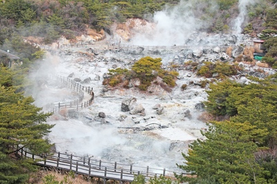 長崎・雲仙温泉｜地獄めぐりと湯けむりを楽しむ高原温泉街