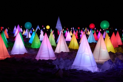 北海道・十勝 彩凛華まつり｜十勝川温泉の雪原を彩る光と音の冬イベント