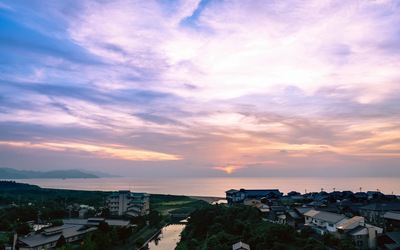 京都夕日浦海滩｜绝美夕阳与海边温泉度假的好去处