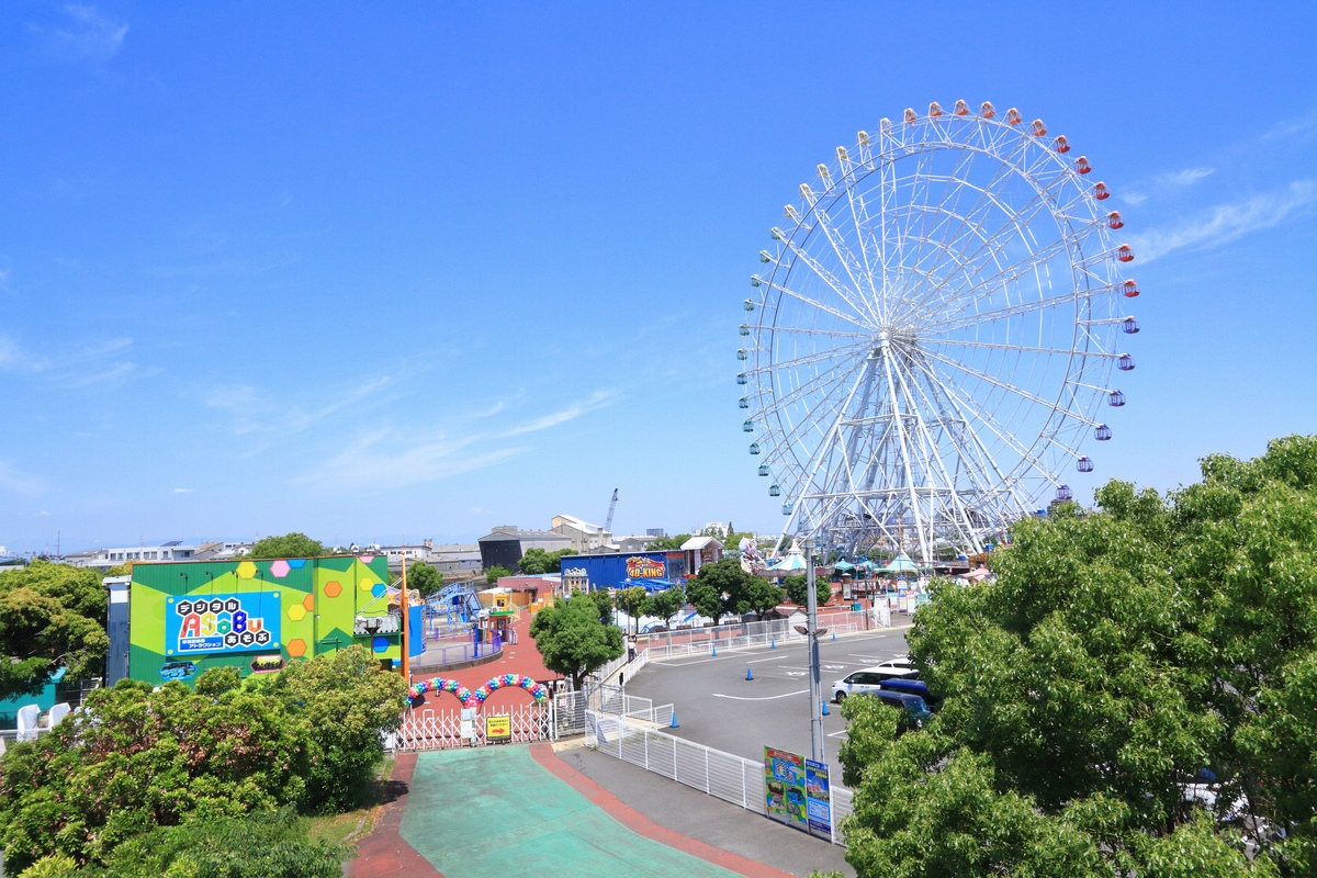 名古屋港シートレインランドの観覧車・遊園地・アクセスガイド