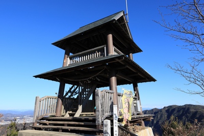 猿啄城展望台で木曽川を望む岐阜・坂祝の山歩き