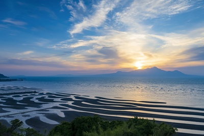 御輿來海岸｜有明海乾潮夕陽絕景攻略