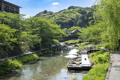 初めての長門湯本温泉で楽しむ音信川沿いの湯旅と街歩き