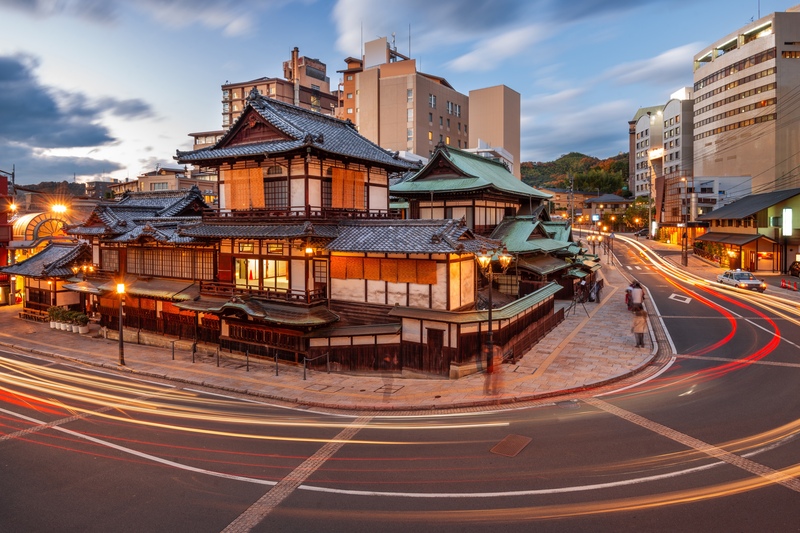 爱媛2天1夜攻略|道后温泉·松山城·岛波海道