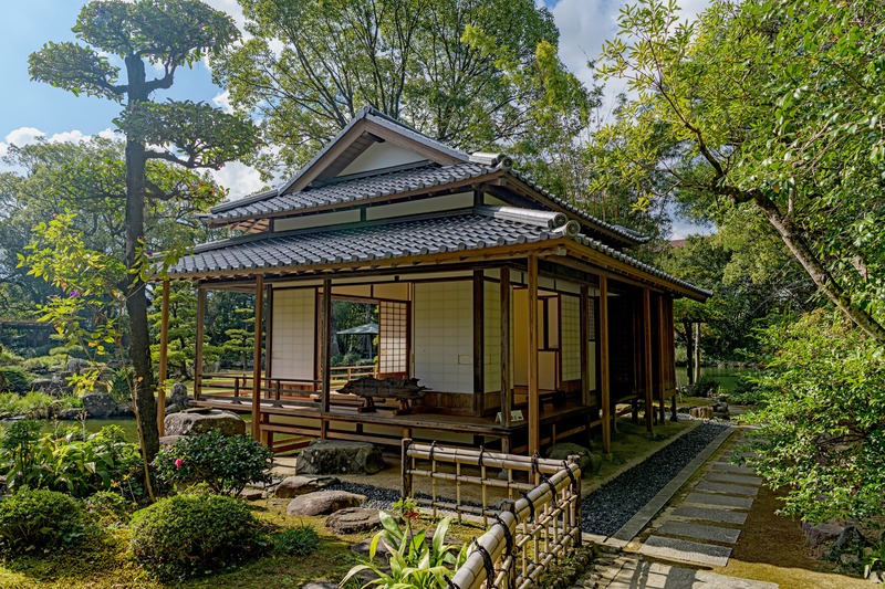 Tenshaen : jardin japonais du clan Date à Uwajima