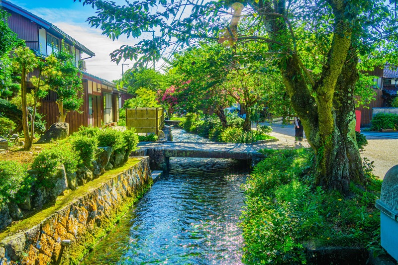 醒井宿を歩く｜中山道の歴史と地蔵川の風景