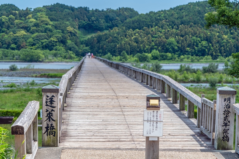 蓬莱橋を渡る前に知っておきたい川景色の眺め方と散策の準備