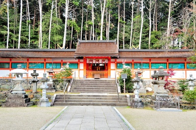 大原野神社で鯉沢の池と社殿を見比べる｜参道の緑と四季の色を静かに味わう