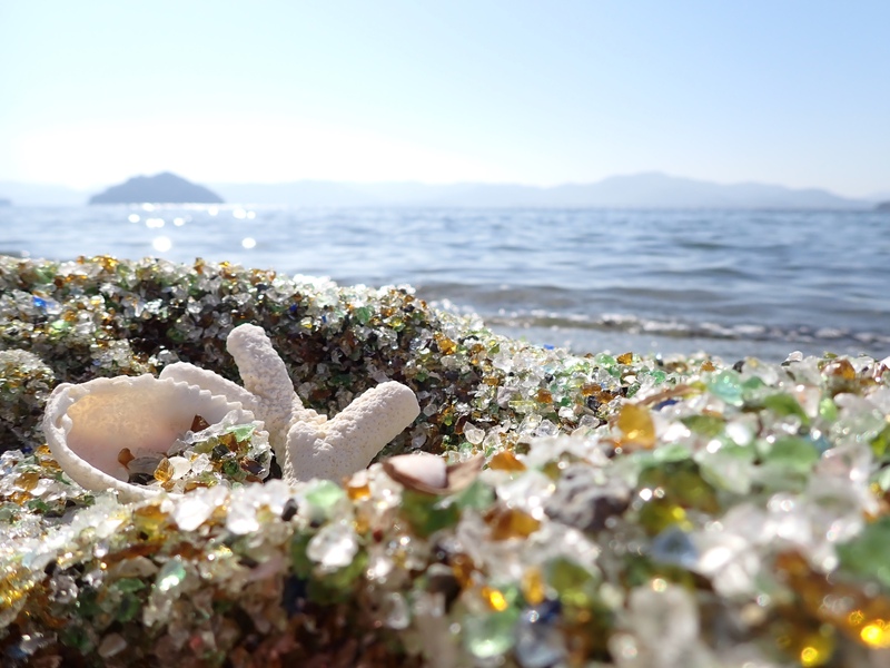 大村のガラスの砂浜で写真を楽しむ｜足元の備えと浜を守る配慮