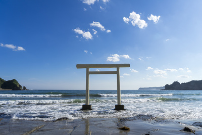 勝浦・鵜原海岸を歩く｜白い鳥居と渚の景色、訪れる前の注意点
