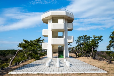 富津元洲堡塁砲台（中の島）の見どころ｜富津公園の砲台跡・展望塔・アクセス